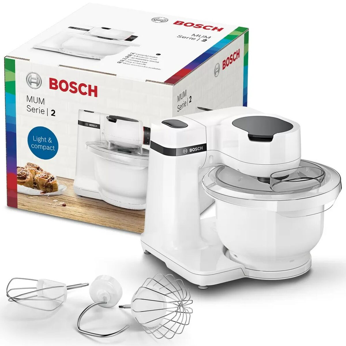 Robot culinaire BOSCH MUMS2AW00 Blanc 700 W 3,8 L