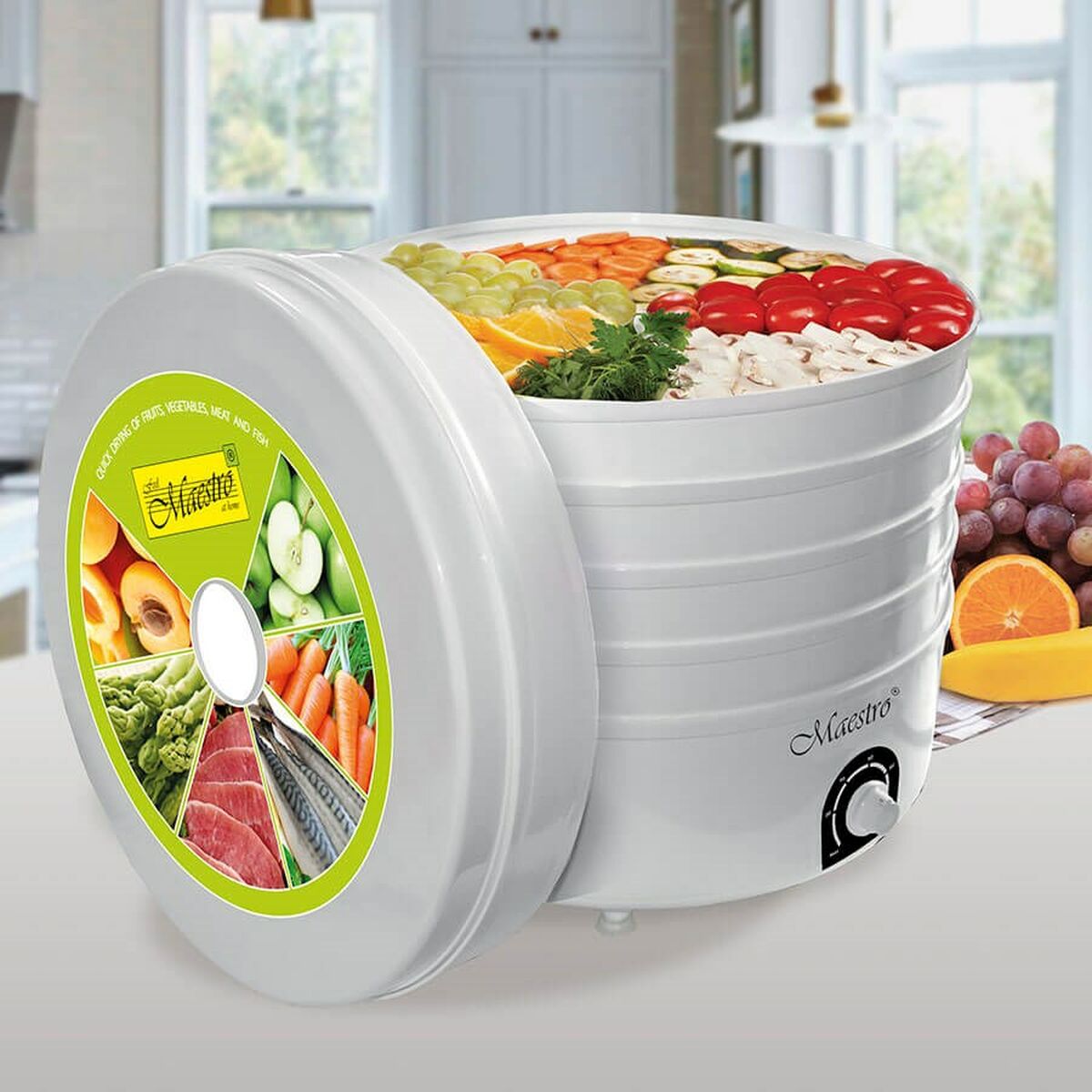 Déshydrateur d'Aliments Feel Maestro MR-766 520 W