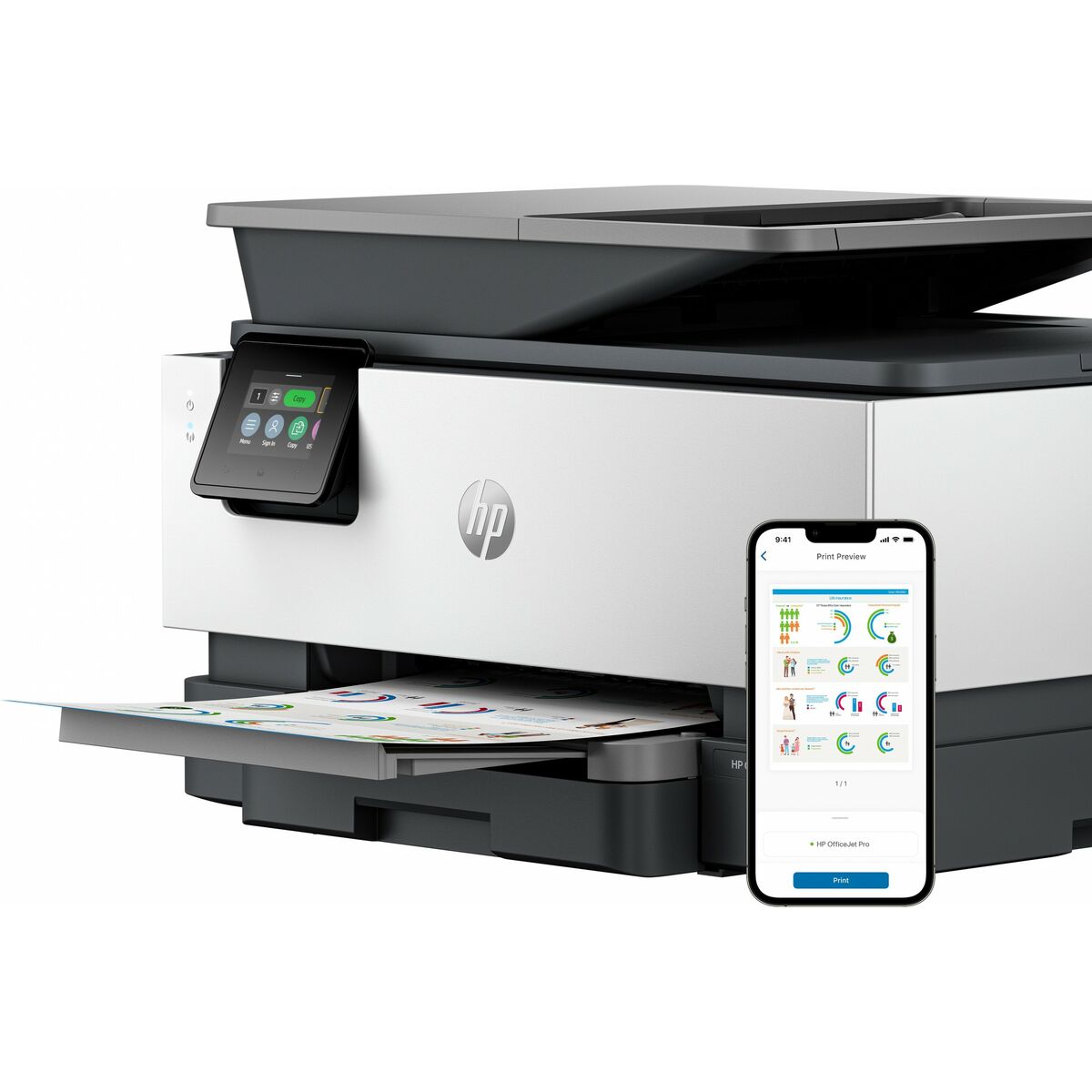 Imprimante Multifonction HP OFFICEJET PRO 9120B wi-fi