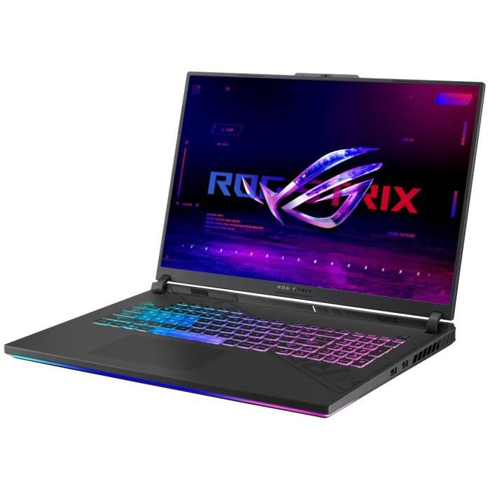 PC Portable Gamer ASUS ROG Strix G18 | 18 WUXGA 165Hz - RTX 4060 8Go - Intel Core i7-13650HX - RAM 16Go - 512Go SSD - Sans Windows