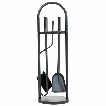 Accessoires de cheminée Alexandra House Living Noir Fer 22 x 68 x 22 cm