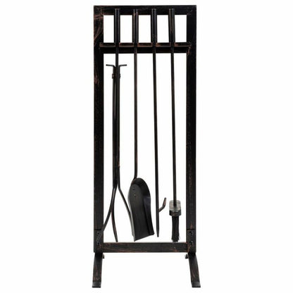 Accessoires de cheminée Alexandra House Living Noir Fer 27 x 79 x 30 cm