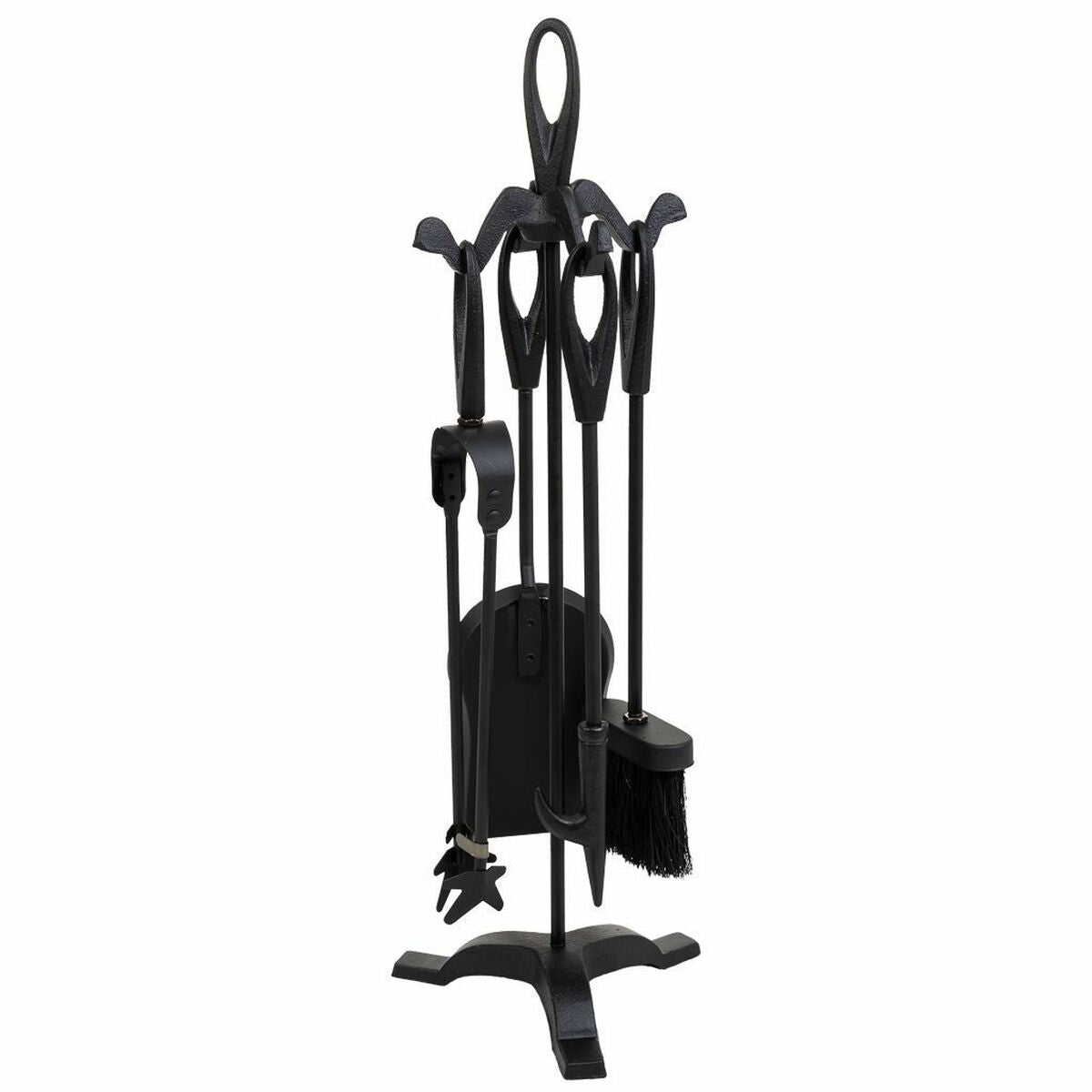 Accessoires de cheminée Alexandra House Living Noir Fer 19 x 61 x 19 cm