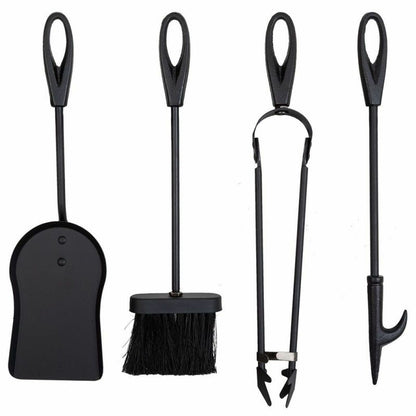 Accessoires de cheminée Alexandra House Living Noir Fer 19 x 61 x 19 cm