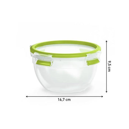 TEFAL Boîte alimentaire 1L, 2 compartiments, Sans BPA, Masterseal To Go Salad Box K3100112