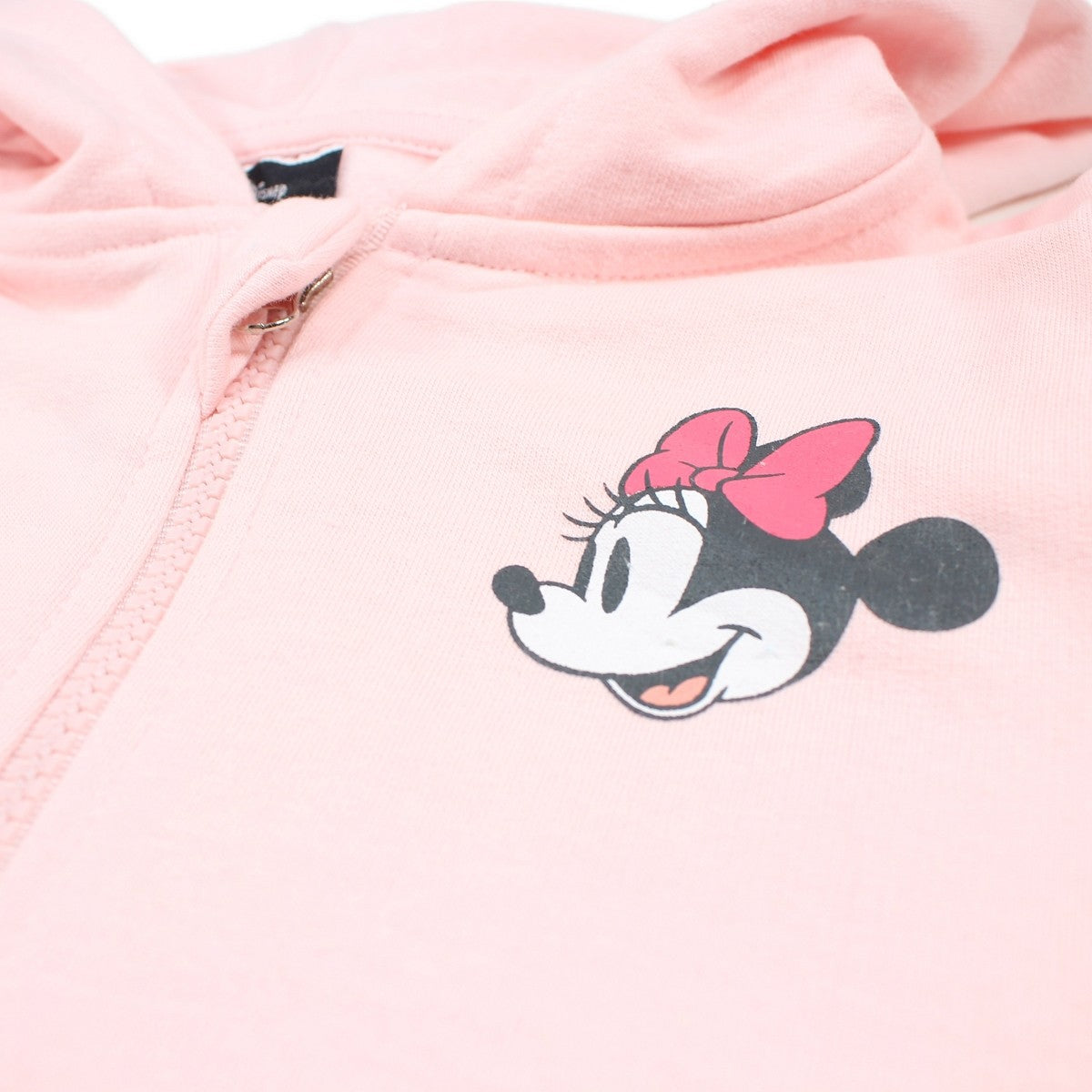 Sweat zip à capuche fille Minnie