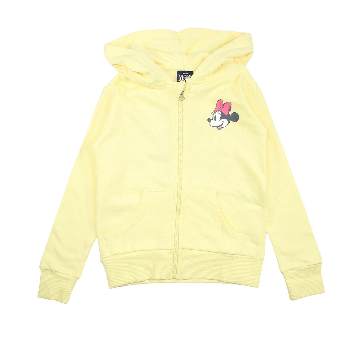 Sweat zip à capuche fille Minnie