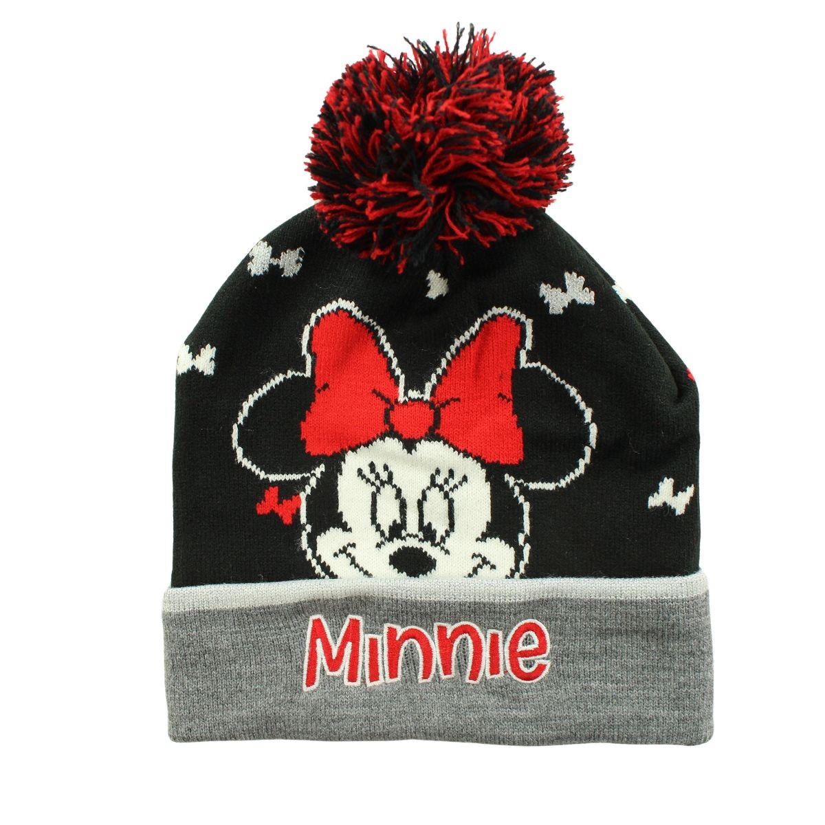 Bonnet avec pompon Minnie