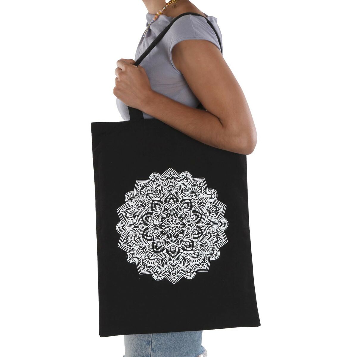 Sac à main Femme Versa Noir 36 x 48 x 36 cm Mandala