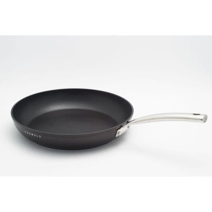 Lot de 3 poêles - BAUMALU - Black edition - 24 / 28 / 32 cm - Aluminium