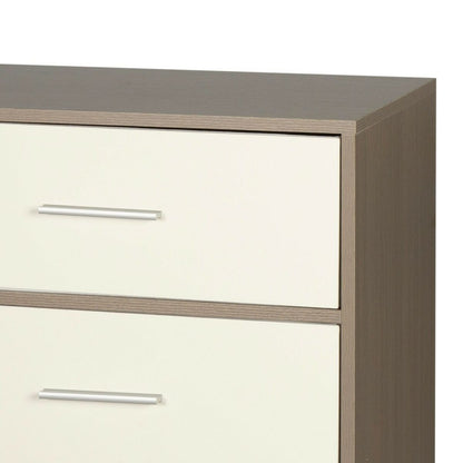 Commode Max Home Blanc Gris Moderne 58 x 91 x 30 cm