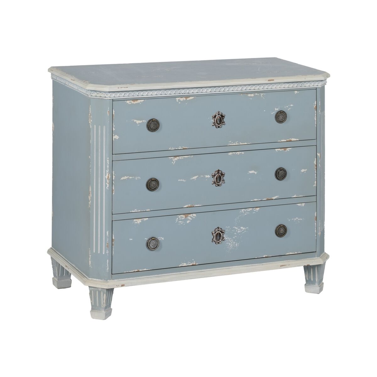 Commode Gris 92 x 46 x 81 cm