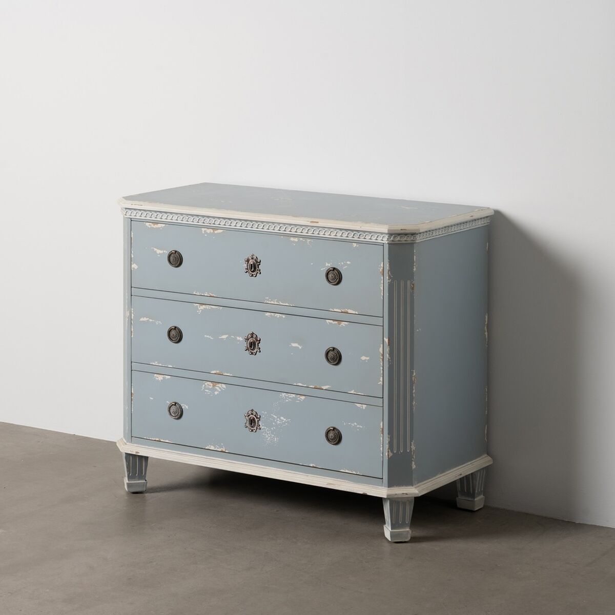 Commode Gris 92 x 46 x 81 cm