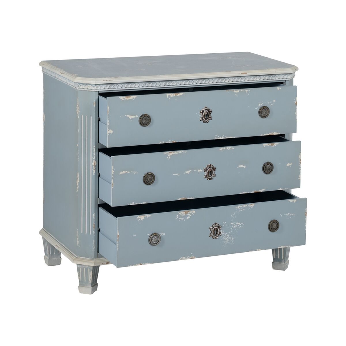 Commode Gris 92 x 46 x 81 cm