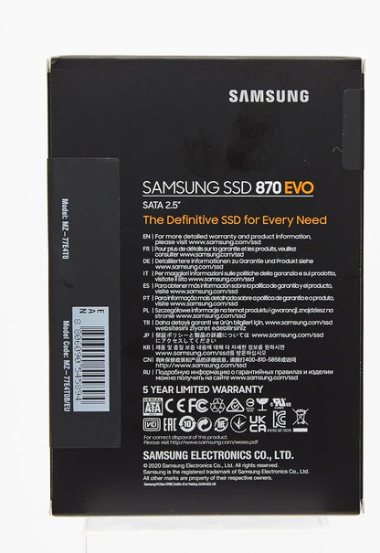 Disque dur Samsung MZ-77E4T0B/EU 4 TB SSD