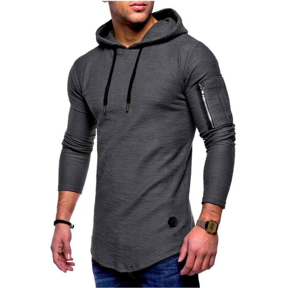 Sweat à Capuche Jacquard MRstuff Homme - Neuf 2024