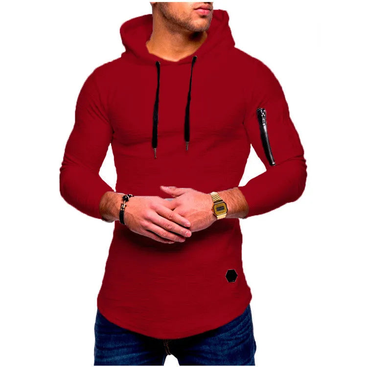 Sweat à Capuche Jacquard MRstuff Homme - Neuf 2024