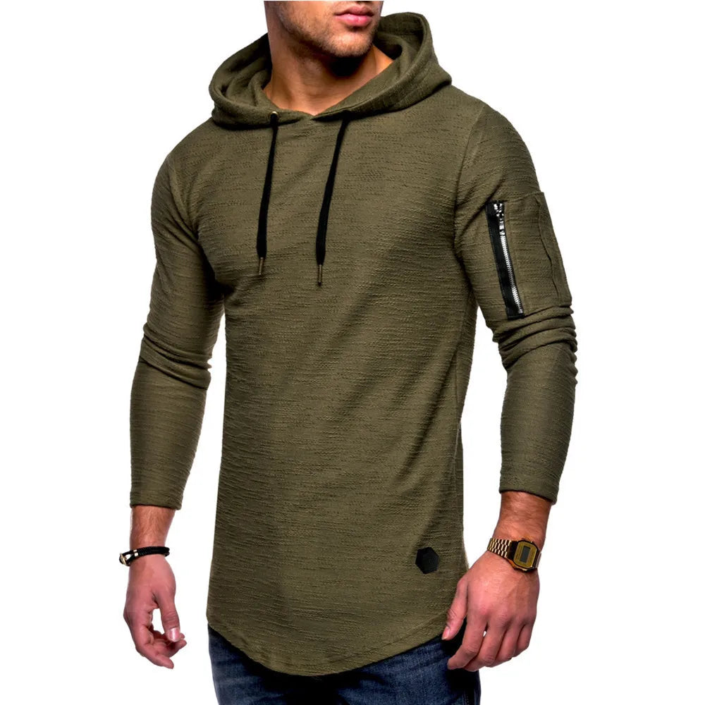 Sweat à Capuche Jacquard MRstuff Homme - Neuf 2024