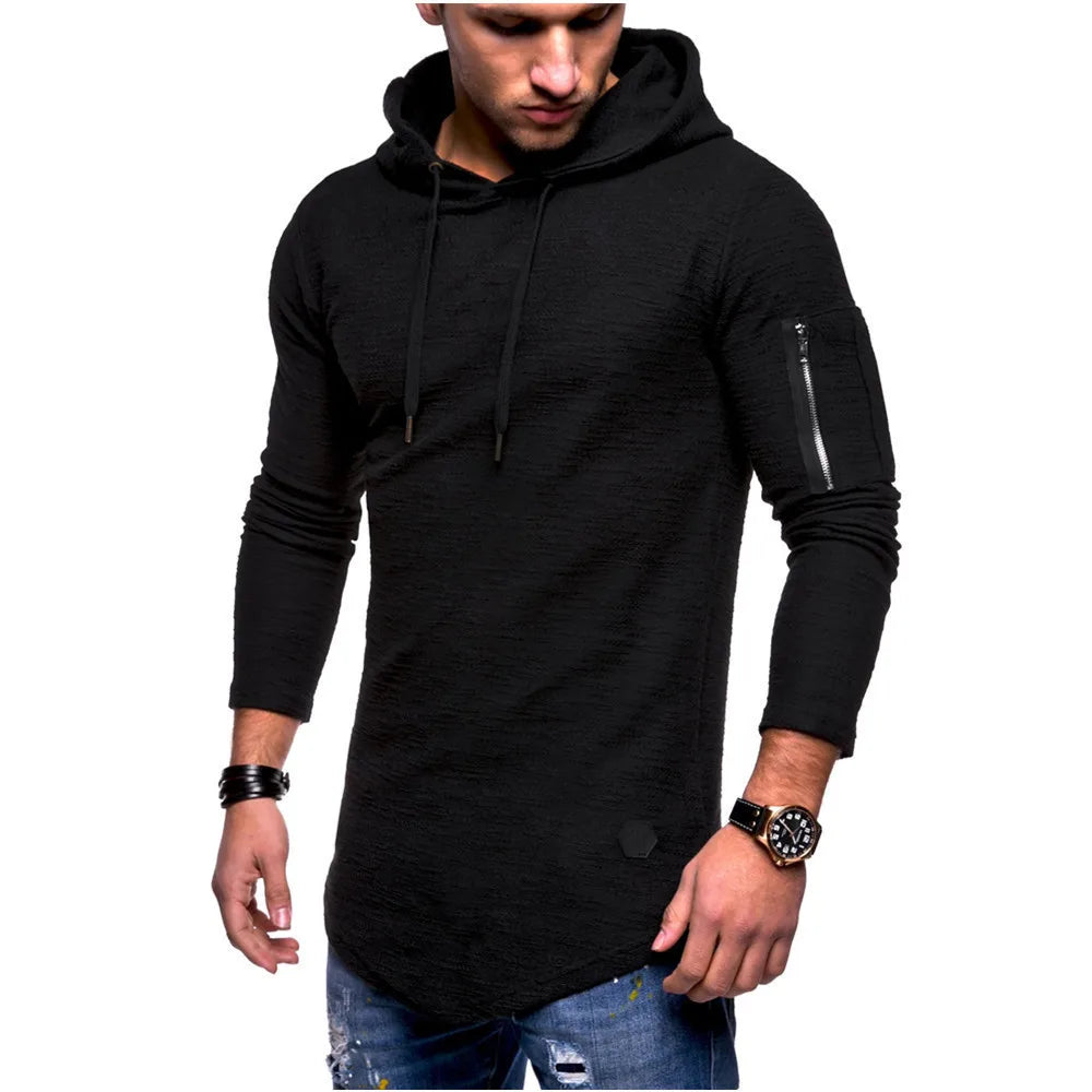 Sweat à Capuche Jacquard MRstuff Homme - Neuf 2024