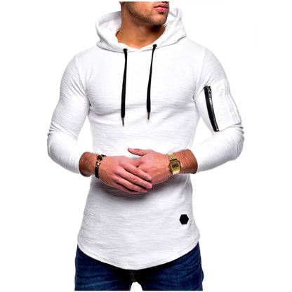 Sweat à Capuche Jacquard MRstuff Homme - Neuf 2024