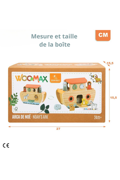 Jouet pour bébé animaux Woomax x6