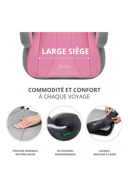 Siège de Voiture Kinderkraft I-BOOST Rose