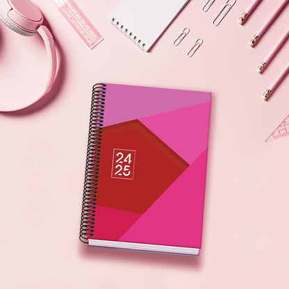 Agenda DOHE Tangram Basic Rose A5 2024-2025