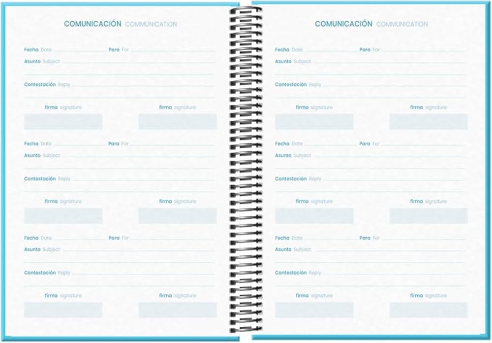 Agenda DOHE Tangram Basic Bleu 2024-2025