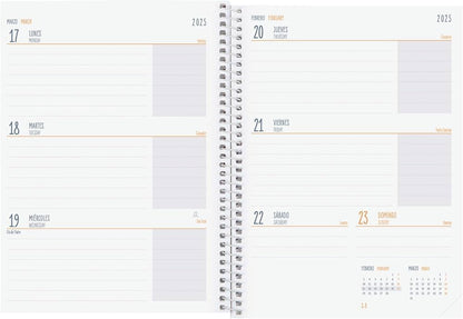 Agenda Finocam Cool Noir 2024-2025 (1 Unité)