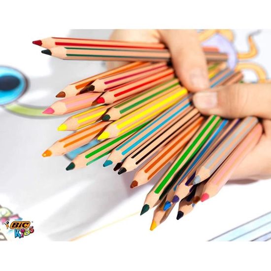 Crayons de couleur Bic 9505222 Multicouleur (12 Unités)