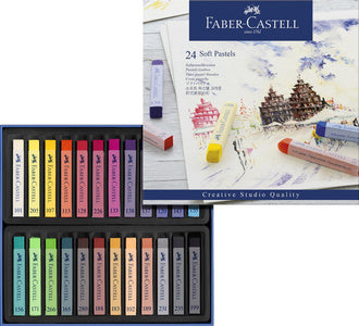 Pastels tendre Faber-Castell 128324 Multicouleur