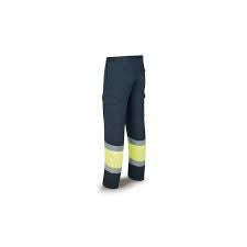 Pantalons de sécurité 388pfxyfa Jaune Blue marine Grande visibilité