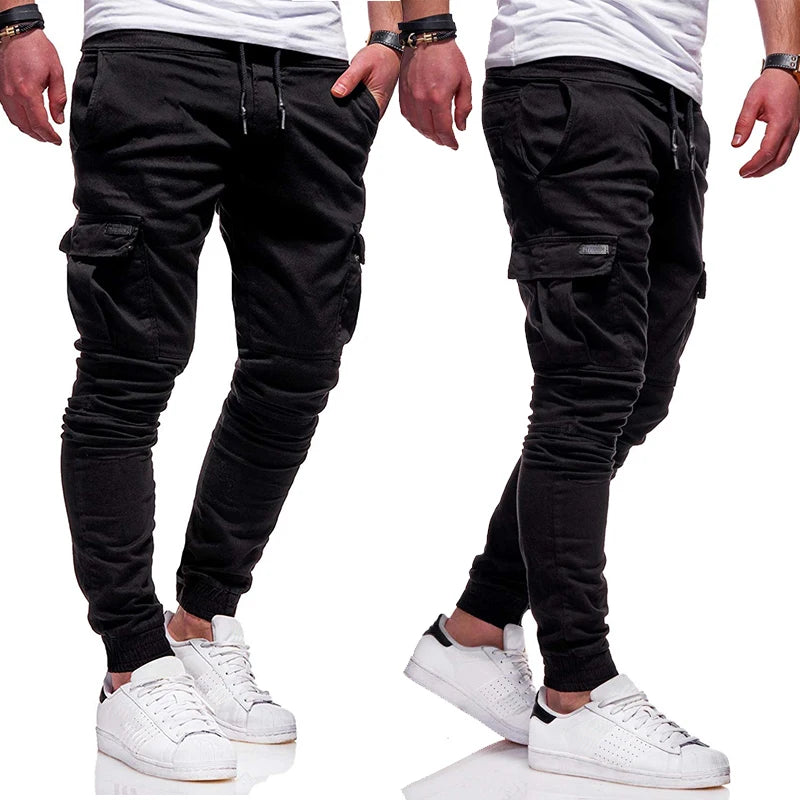 Pantalon de Jogging Denim Homme avec Poches