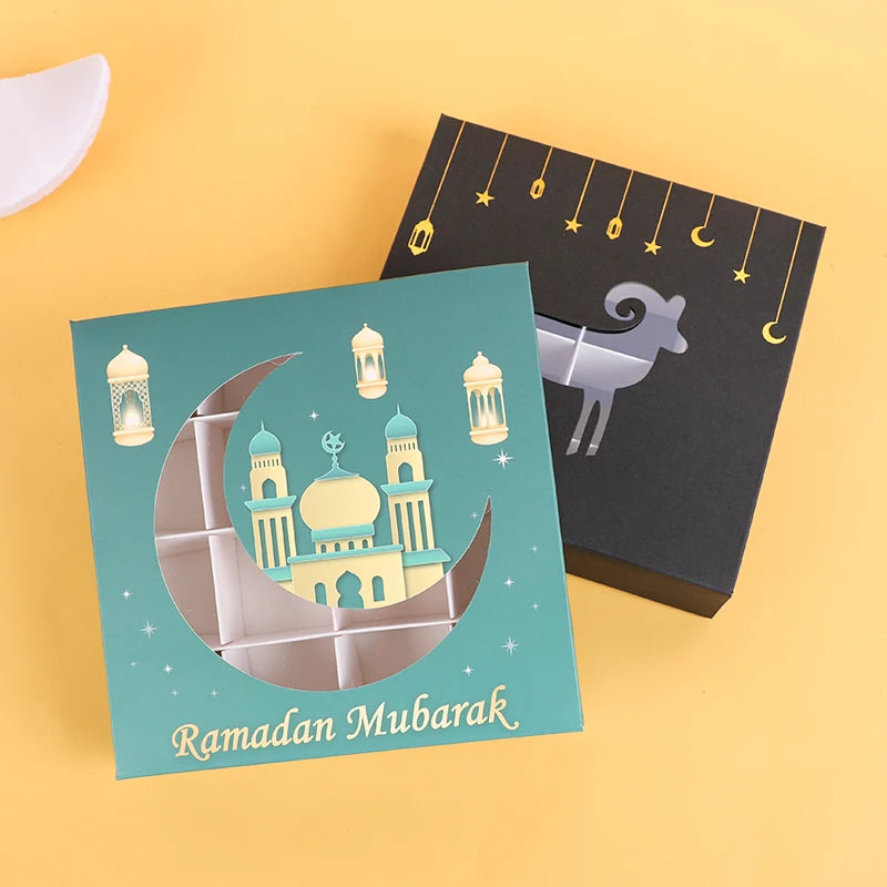 Boîte à Bonbons Ramadan & Eid Mubarak - Emballage Cadeaux