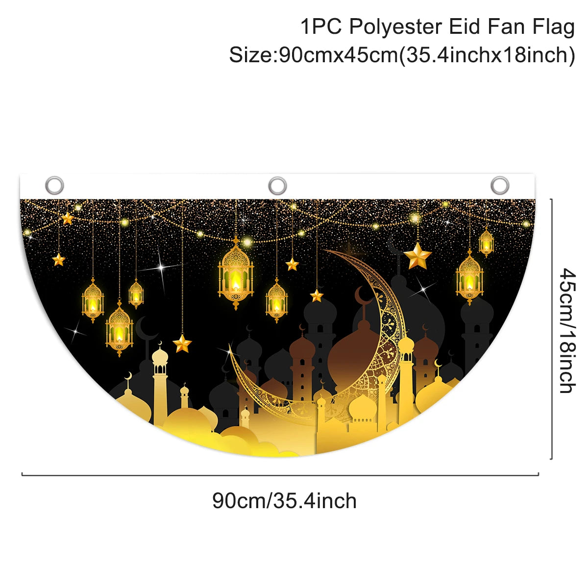 Décoration Porte Ramadan et Eid Mubarak 2025