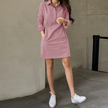 Robe d'Été Chic avec Boutons