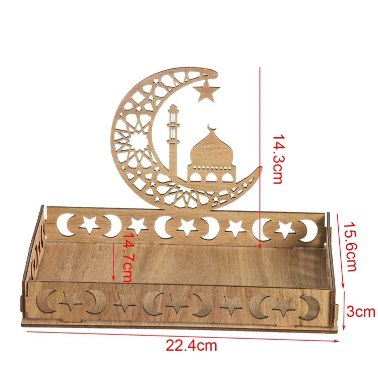 Plateaux en Bois Ramadan & Eid 2025