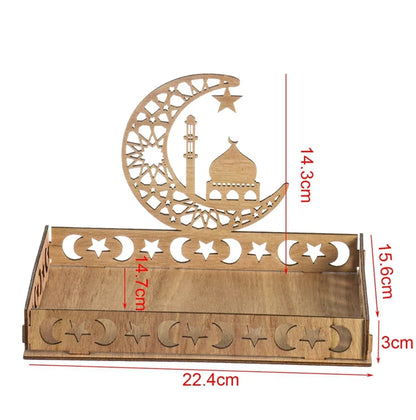 Plateaux en Bois Ramadan & Eid 2025