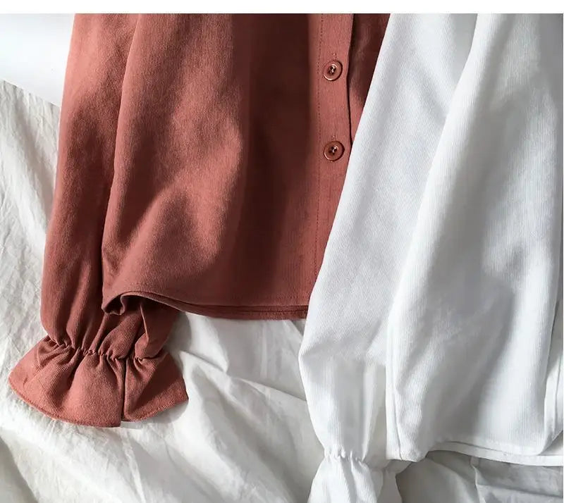 Chemise à Manches Longues Douce et Décontractée pour Femmes