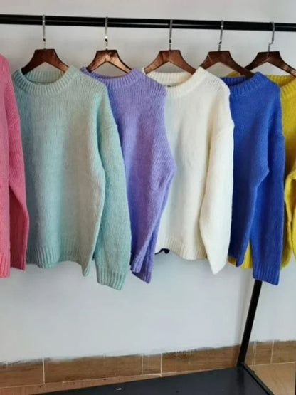 Pull à manches longues Femme Plusieurs coloris