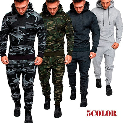 Ensemble de Survêtement Camouflage pour Hommes - Mode Sportive 2024