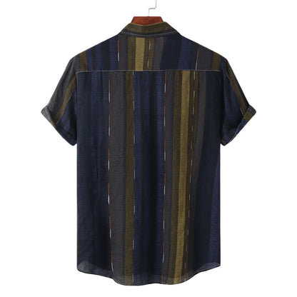 Chemise Tiki Fashion pour Homme - Luxe Manches Courtes