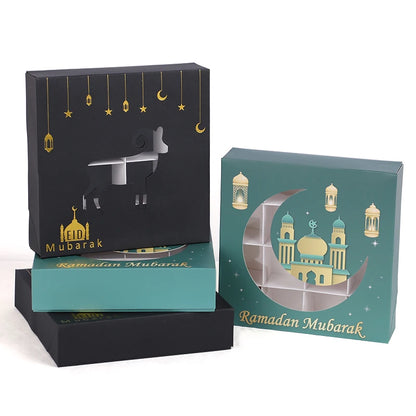 Boîte à Bonbons Ramadan & Eid Mubarak - Emballage Cadeaux