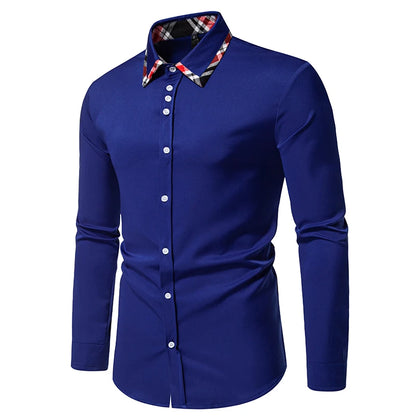 Chemise à Carreaux Manches Longues Homme - Nouveauté Automne