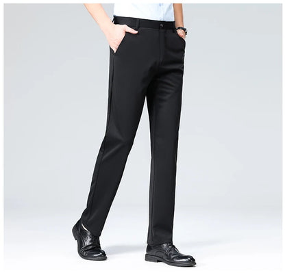 Pantalon d'Affaires Homme Grande Taille - Confort 2024