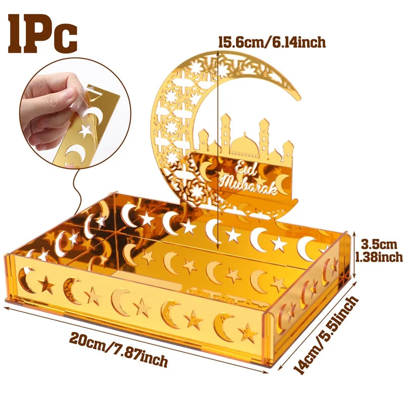 Plateaux en Bois Ramadan & Eid 2025