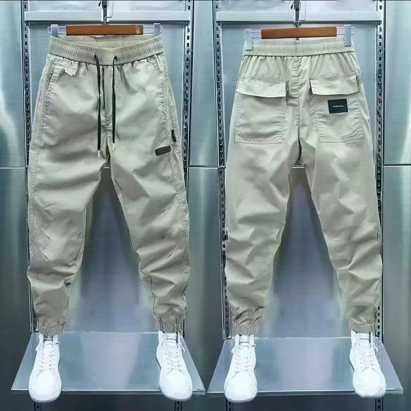 Pantalon Cargo Coton Homme - Style Streetwear Été