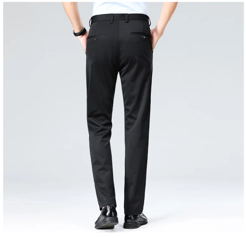 Pantalon d'Affaires Homme Grande Taille - Confort 2024