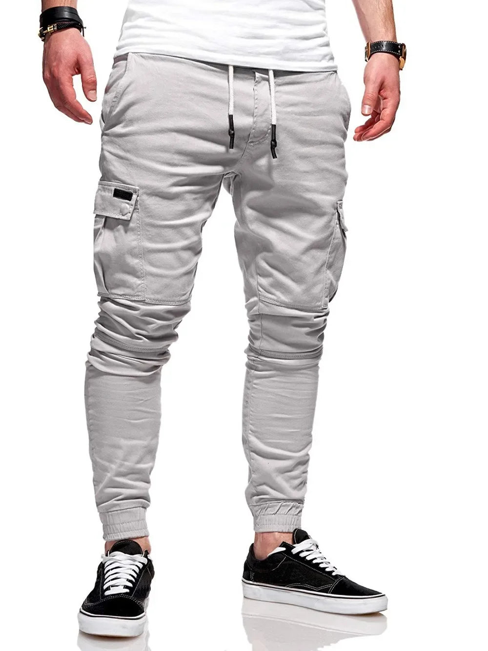 Pantalon de Jogging Denim Homme avec Poches