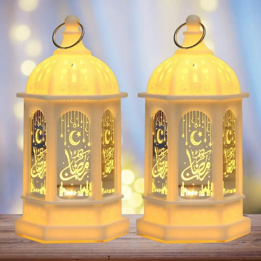 Ornement Lanterne LED Ramadan et Eid 2025